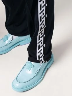 Prix Équitable Versace Pantalon de jogging à imprimé La Greca signature pantalons de survêtement homme 13 Versace pantalon de jogging à imprimé La Greca signature