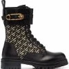 Versace bottines La Greca à motif monogrammé