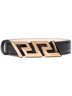 Versace ceinture à plaque logo
