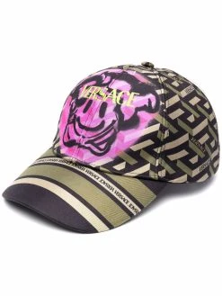 Versace casquette à imprimé graphique