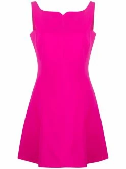 Versace robe sans manches à encolure carrée