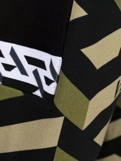 Versace Prix Préférentiel Pantalon Greca à logo imprimé pantalons cigarette homme 14 Versace pantalon Greca à logo imprimé