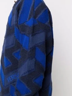 Versace Prix Distinctifs Pull La Greca en jacquard pulls homme 11 Versace pull La Greca en jacquard