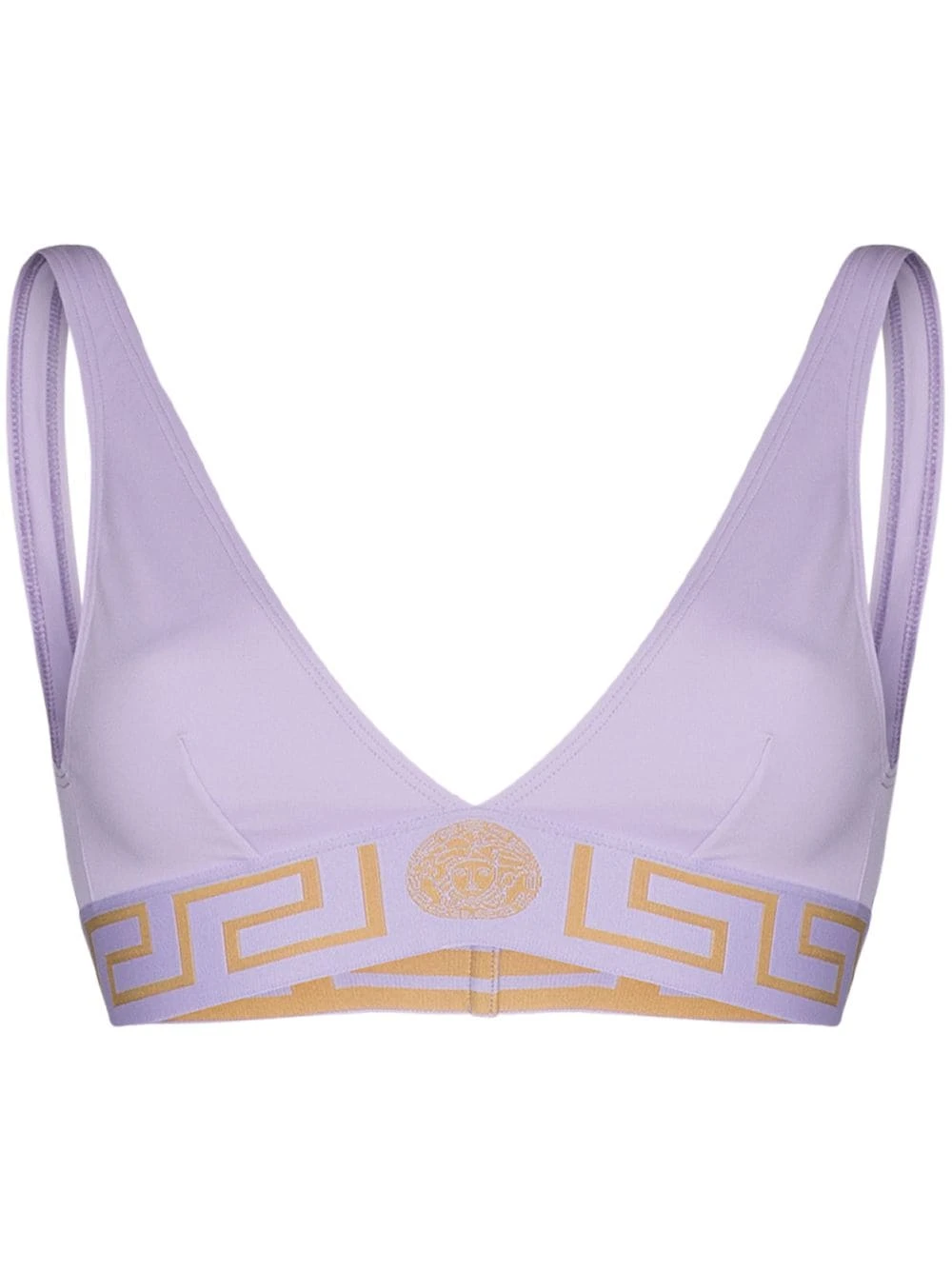 Prix Exclusifs Versace Greca triangle bikini top bikinis femme 3 Versace Greca triangle bikini top