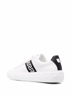 Qualité Excellente Versace Baskets Greca à lacets femme 8 Versace baskets Greca à lacets