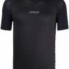 Versace t-shirt à détail Greca