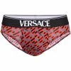 Versace slip à imprimé Greca