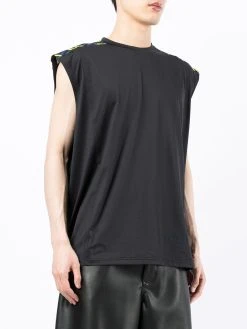 Versace Greca-detail tank top