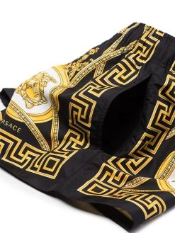 Versace Marchandise de première qualité Baroque print drawstring waist swim shorts shorts de bain homme 9 Versace Baroque-print drawstring-waist swim shorts