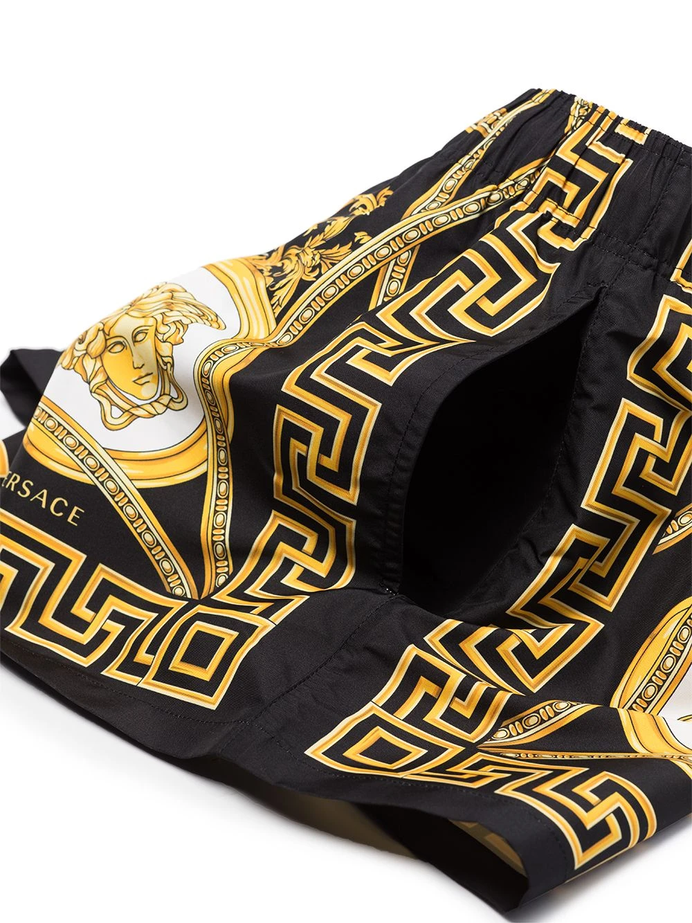 Versace Marchandise de première qualité Baroque print drawstring waist swim shorts shorts de bain homme 6 Versace Baroque-print drawstring-waist swim shorts