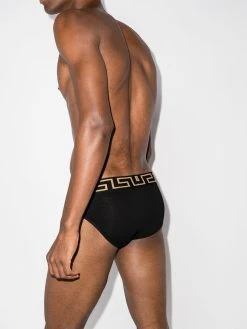 Versace Medusa-waistband brief triple-pack