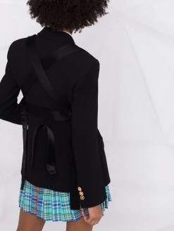 Versace Meilleur Prix Garanti Blazer en satin blazers femme 10 Versace blazer en satin