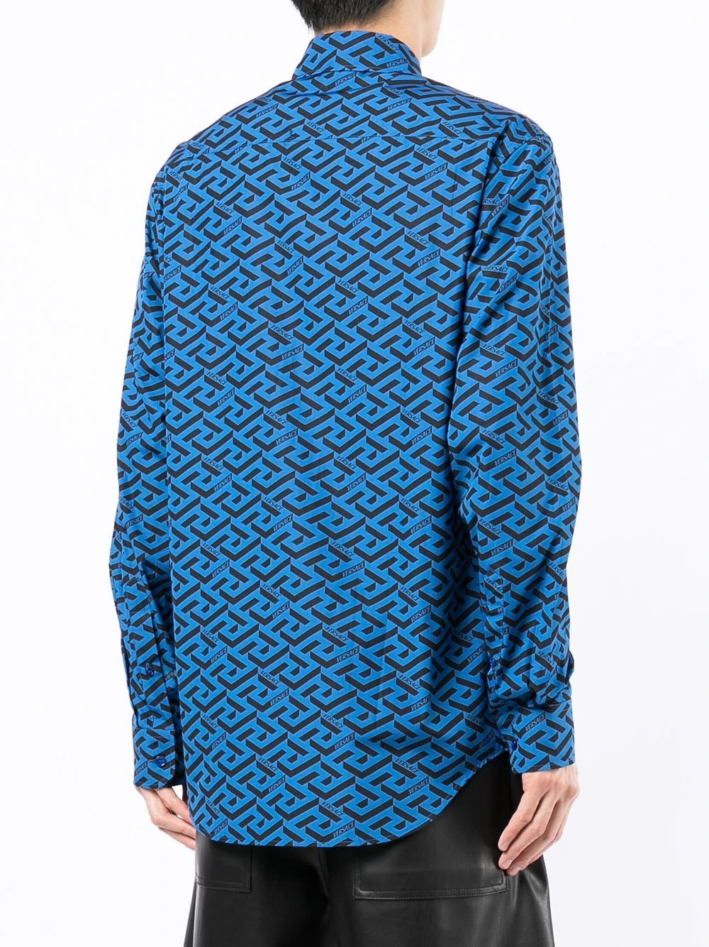 Versace Meilleur Prix Garanti Chemise boutonnée à logo chemises homme 6 Versace chemise boutonnée à logo