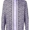 Versace Greca logo-print silk shirt