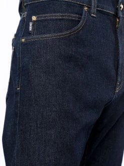 Versace jean droit à taille haute