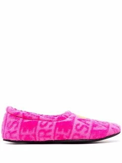 Versace chaussons à motif Medusa