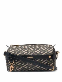 Versace sac porté épaule La Greca en cuir