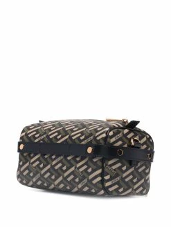 Versace sac porté épaule La Greca en cuir