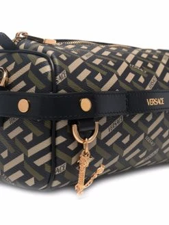 Versace sac porté épaule La Greca en cuir