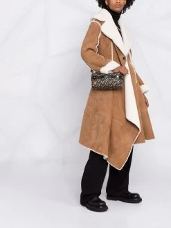 Versace sac porté épaule La Greca en cuir