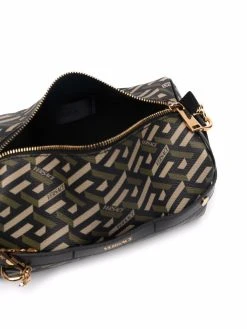 Versace sac porté épaule La Greca en cuir