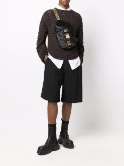 Versace sac banane à boucle logo