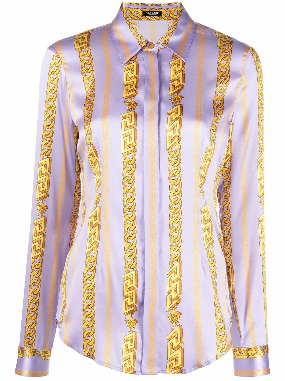 Versace Blouse à imprimé La Greca Prix Refroidis blouses femme 3 Versace blouse à imprimé La Greca