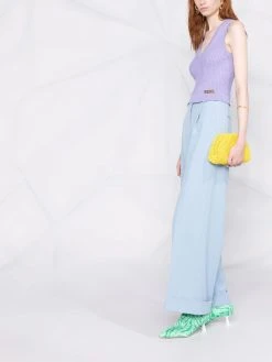 Versace Prix Gelé Débardeur à plaque La Greca hauts en maille femme 13 Versace débardeur à plaque La Greca