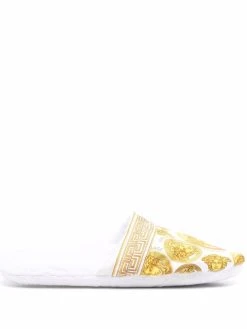 Versace chaussons Ă motif Medusa Head