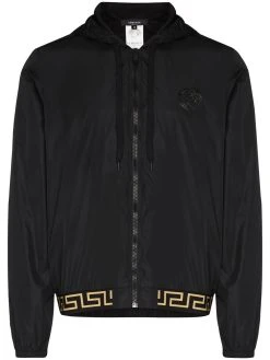 Versace veste bomber Greca à capuche