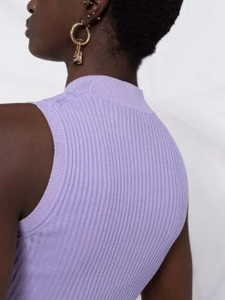 Versace haut sans manches en maille