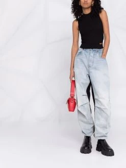 Versace haut sans manches en maille