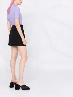 Versace polo en maille nervurée