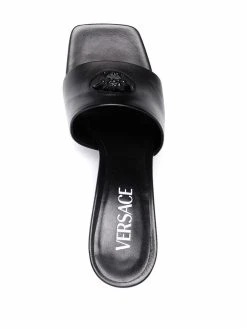 Versace mules Medusa Head en cuir