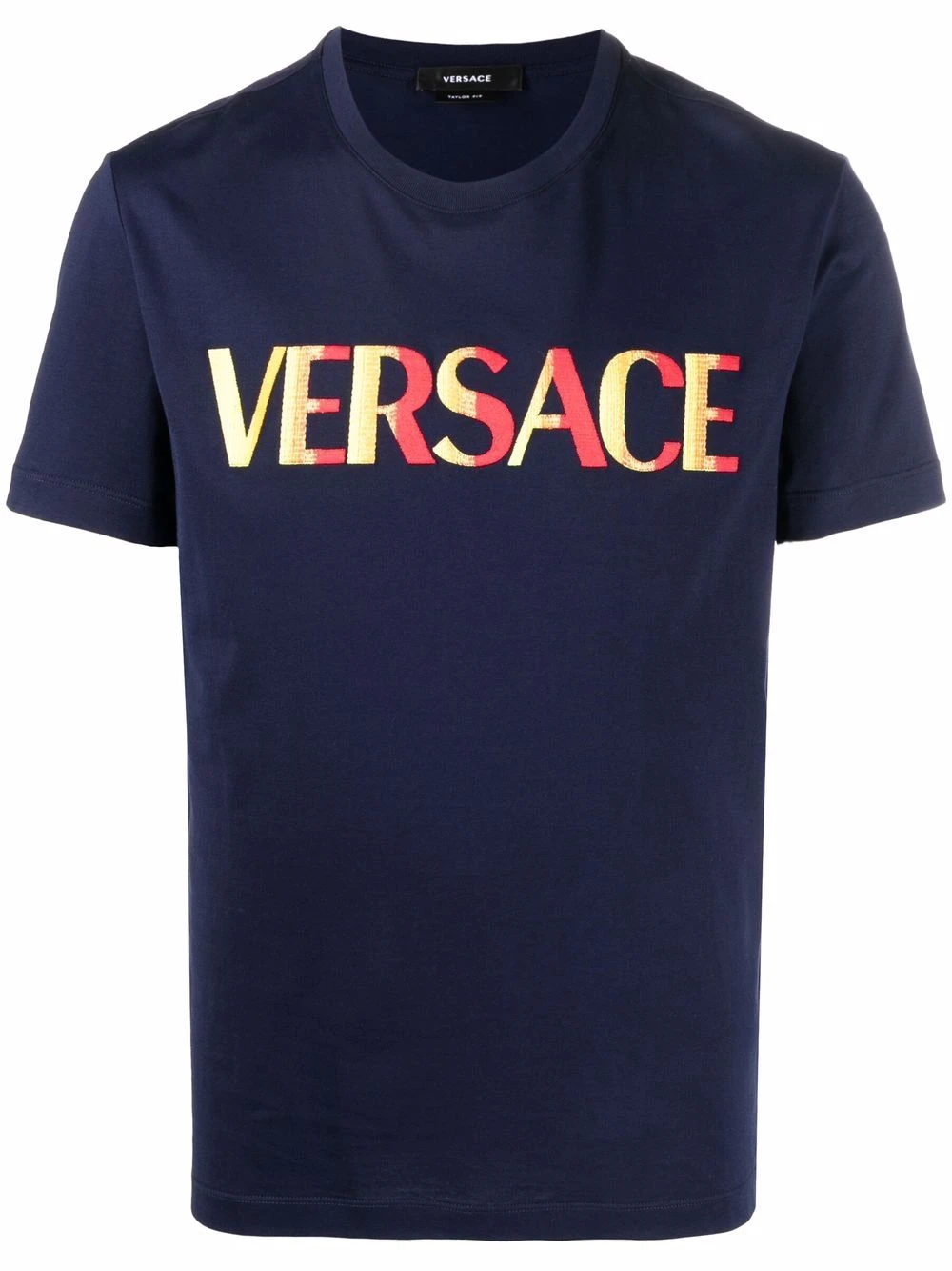 Se Vend Bas Prix Versace T shirt à logo brodé t-shirts homme 3 Versace t-shirt à logo brodé