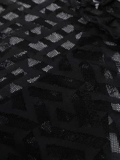 Versace chaussettes à imprimé La Greca