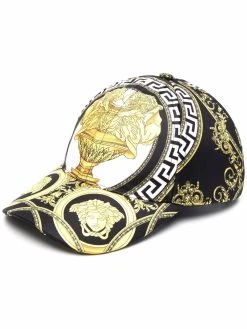 Versace casquette à imprimé Barocco