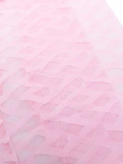 Versace chaussettes La Greca à effet de transparence