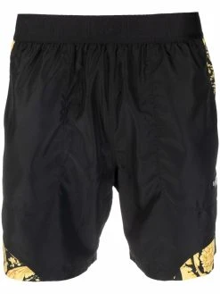 Versace short à imprimé baroque