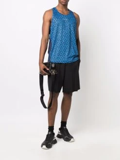 Versace débardeur à imprimé La Greca