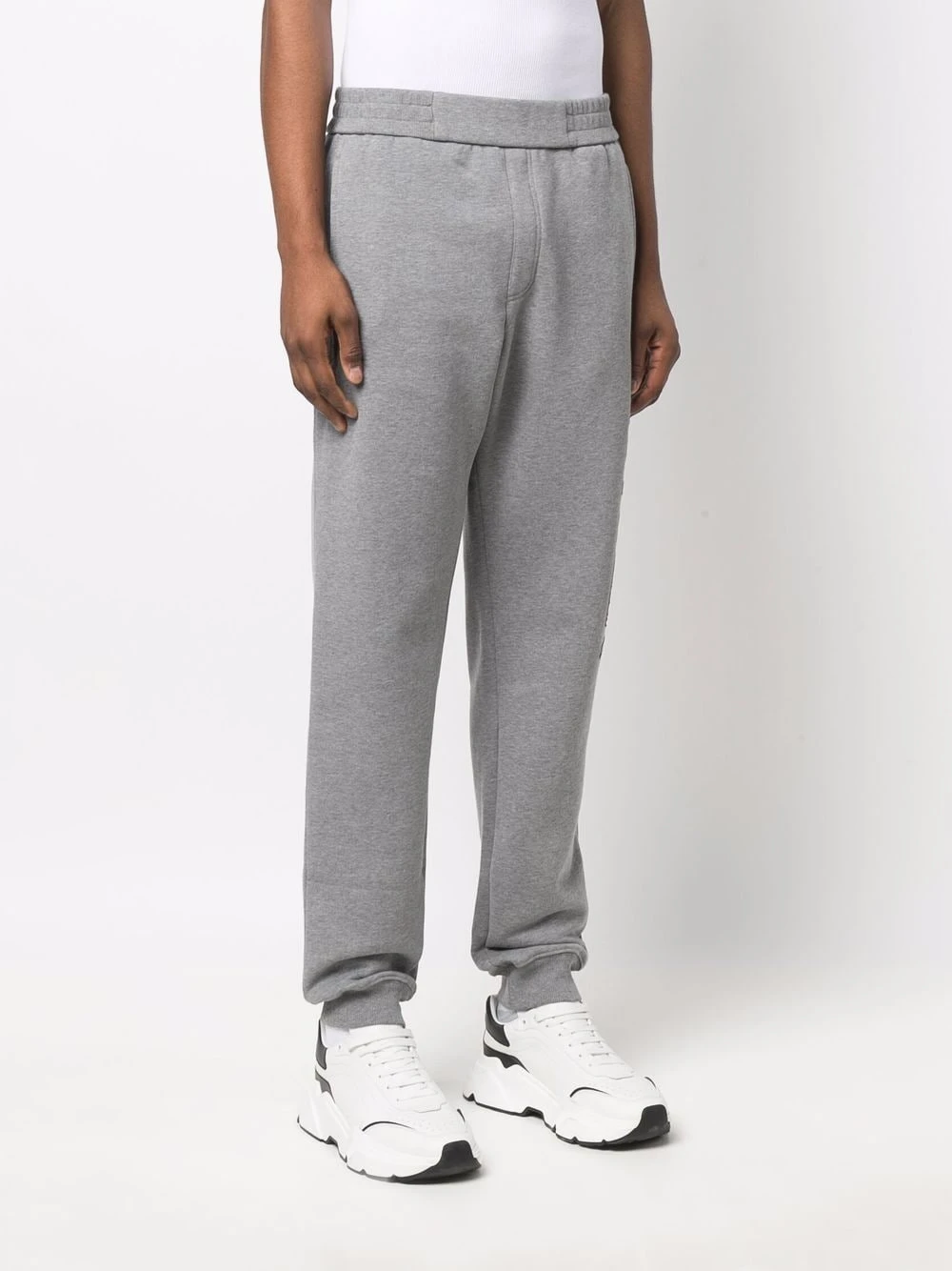 Première Qualité Versace Pantalon de jogging à logo brodé pantalons de survêtement homme 5 Versace pantalon de jogging à logo brodé