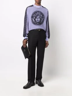 Versace sweat à imprimé Greca