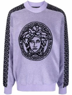 Versace sweat à imprimé Greca