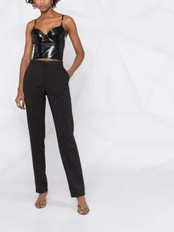 Versace haut bustier en latex