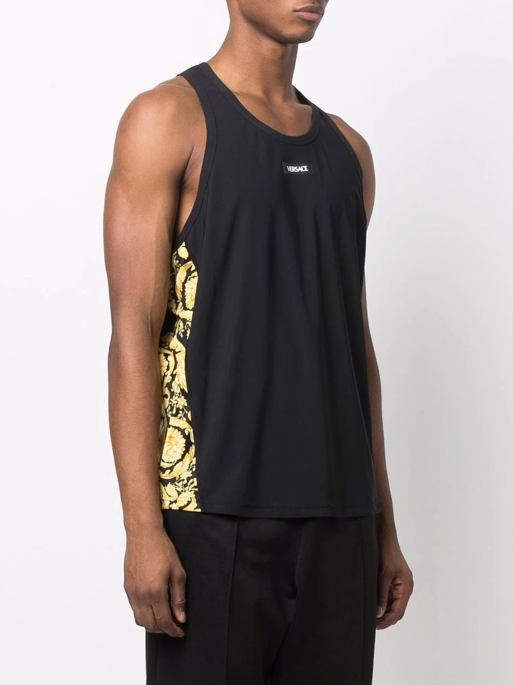 Versace Débardeur à imprimé baroque Vendre-Réclame débardeurs homme 5 Versace débardeur à imprimé baroque