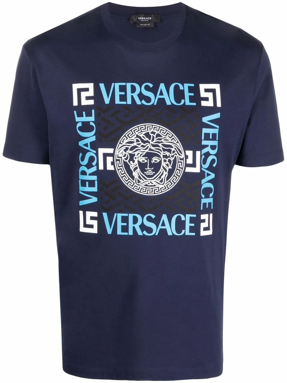 Versace Prix Jamais Vus T shirt à logo imprimé t-shirts homme 4 Versace t-shirt à logo imprimé