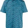 Versace chemise La Greca à manches courtes