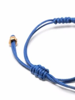 Versace bracelet corde à breloque Medusa