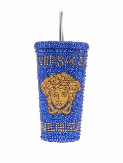 Versace tasse Medusa à ornements strassés